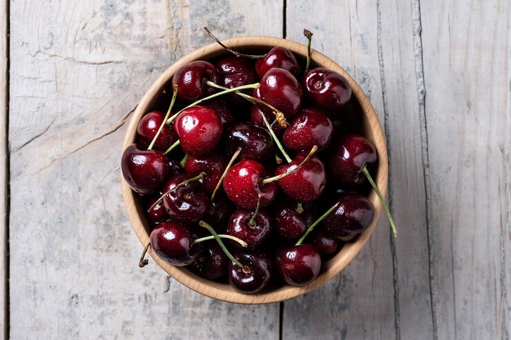 Stone fruits - cherries and plums