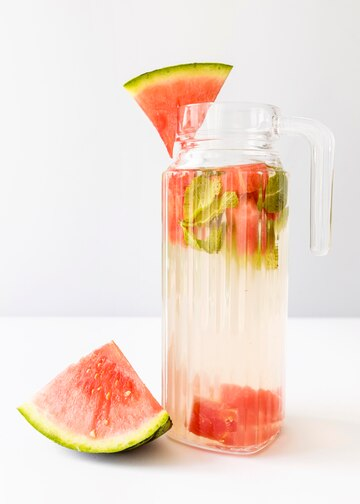 Watermelon Basil Detox water