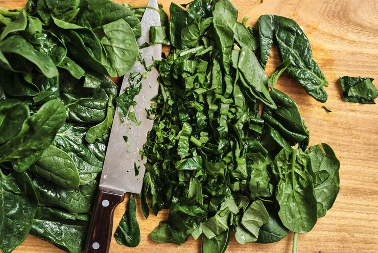 Lower Blood Pressure foods- Leafy greens