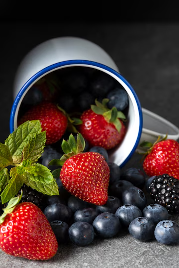 Lower Blood Pressure foods- Berries
