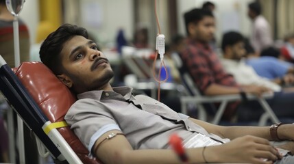 Blood transfusions in thalassemia patients