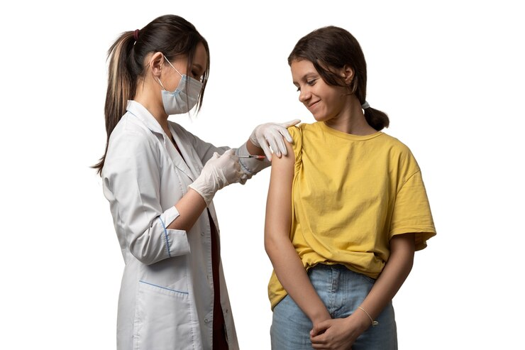 vaccination against cervical cancer for girls aged 9 to 14