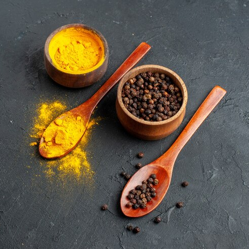 turmeric and black pepper