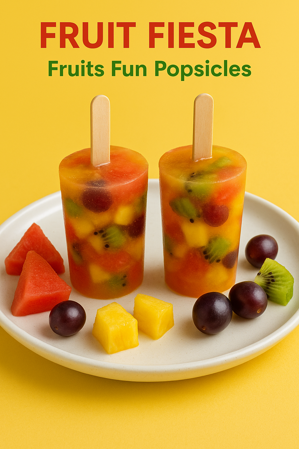 Fruit Fiesta – Fruits Fun Popsicles