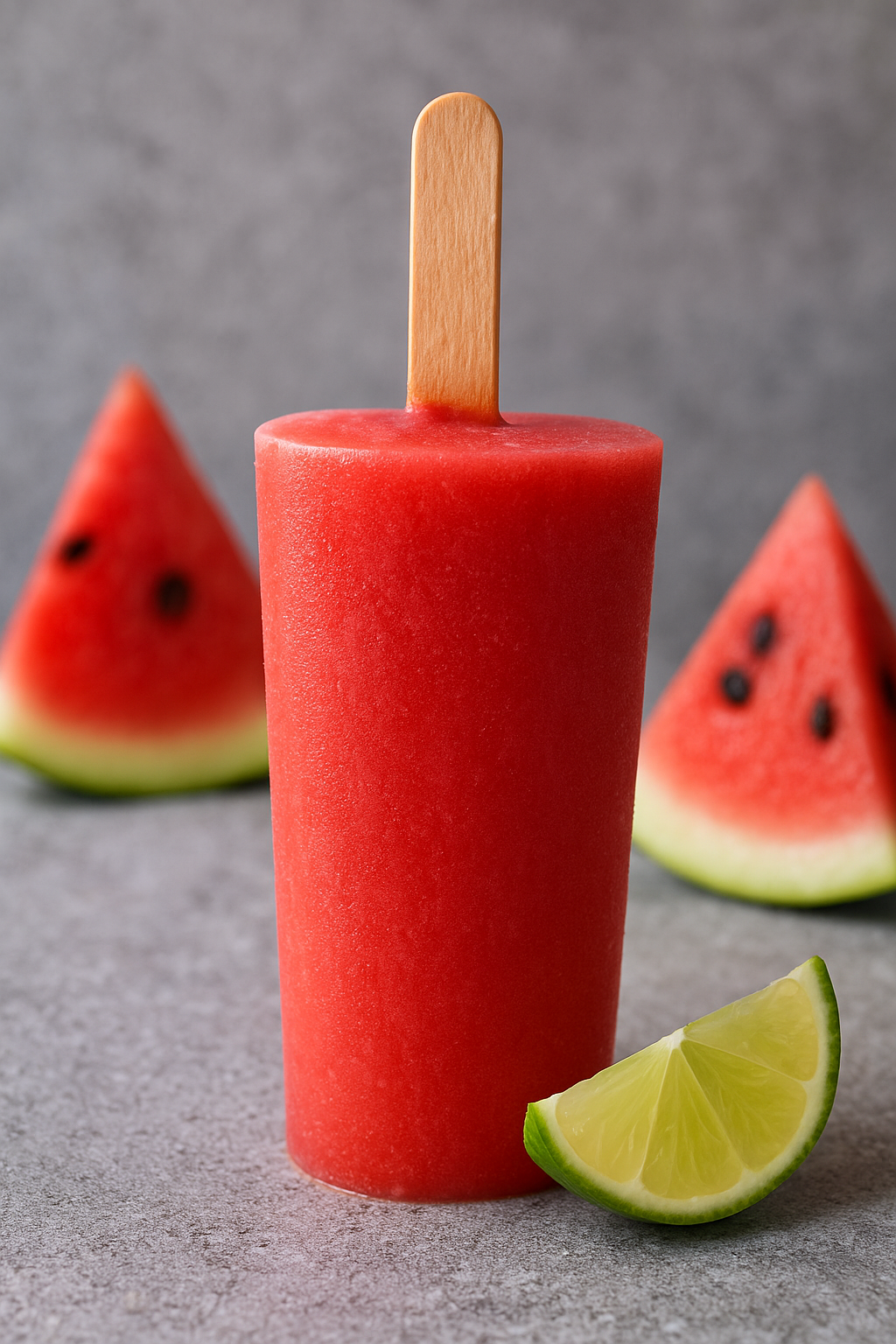 Frozen Red Pops – Watermelon Lime Bliss